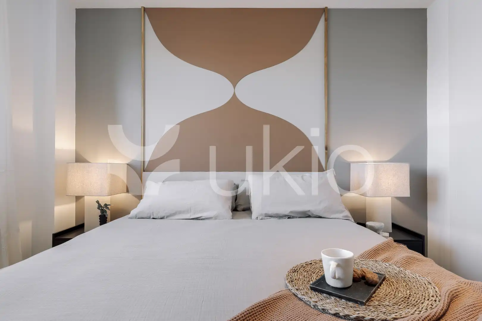 Habitación de Apartamento de alquiler en Madrid con Aire acondicionado, Calefacción y Amueblado