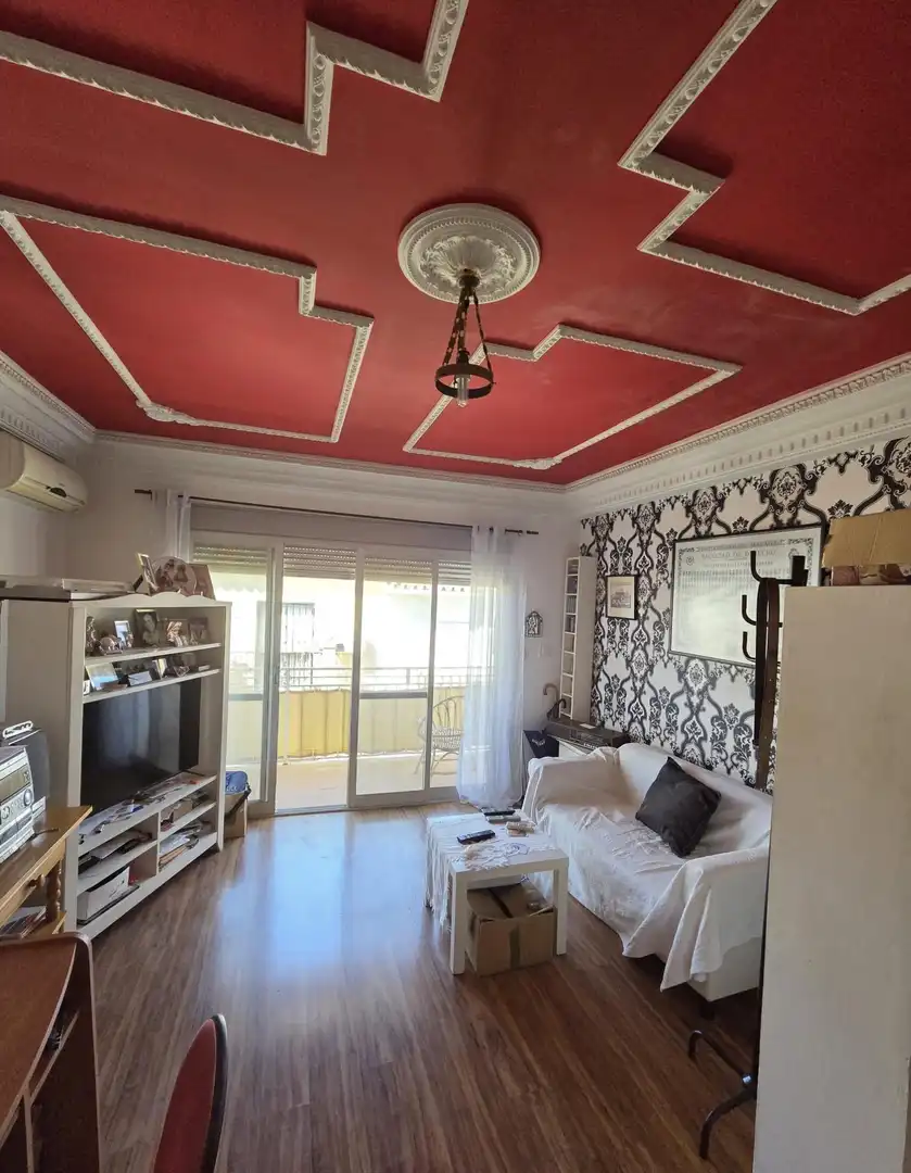 Sala d'estar de Estudi en venda en Vélez-Málaga amb Aire condicionat, Moblat i Balcó