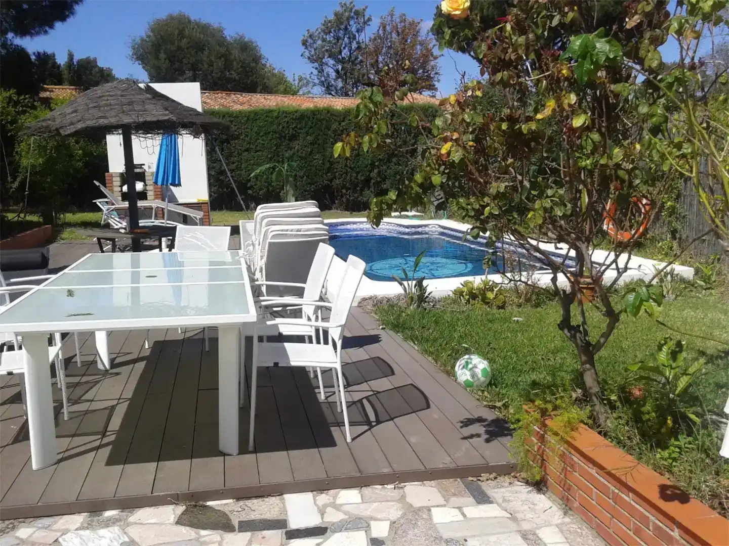 Terraza de Piso en venta en Palos de la Frontera con Aire acondicionado, Jardín privado y Trastero