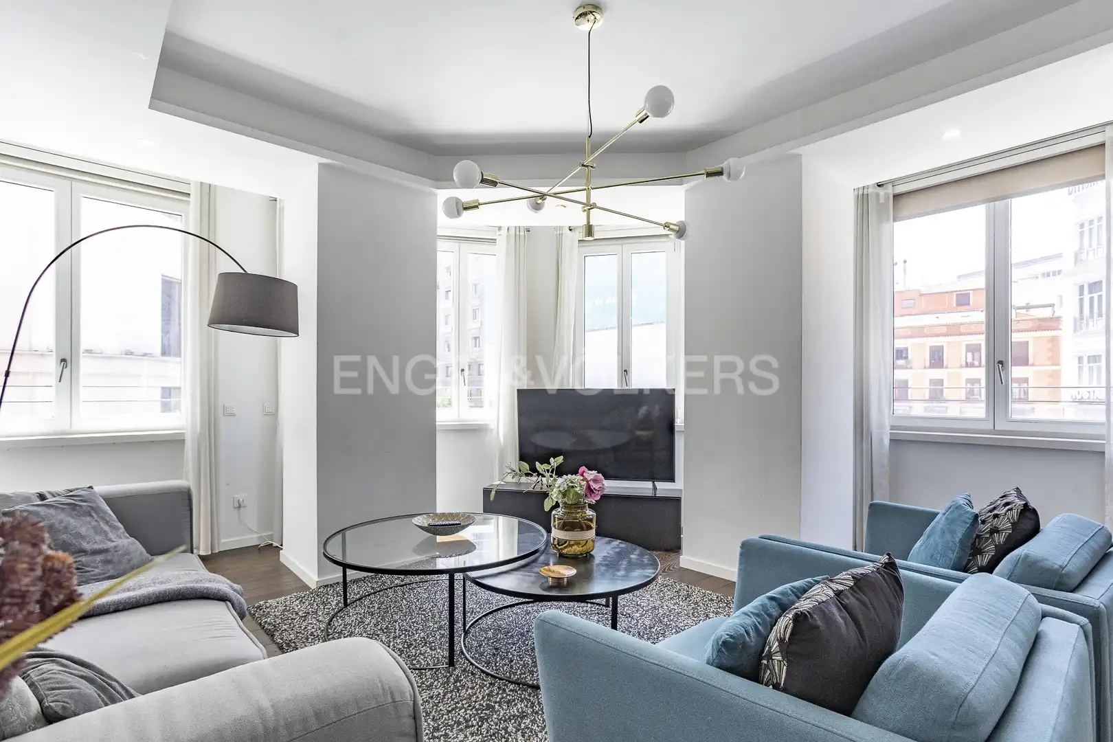 Sala de estar de Piso en venta en Madrid con Aire acondicionado, Calefacción y Piscina