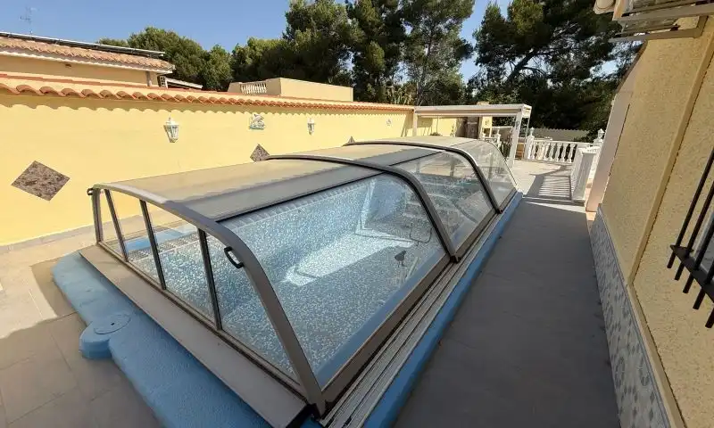 Piscina de Casa o xalet en venda en Pilar de la Horadada amb Traster i Piscina