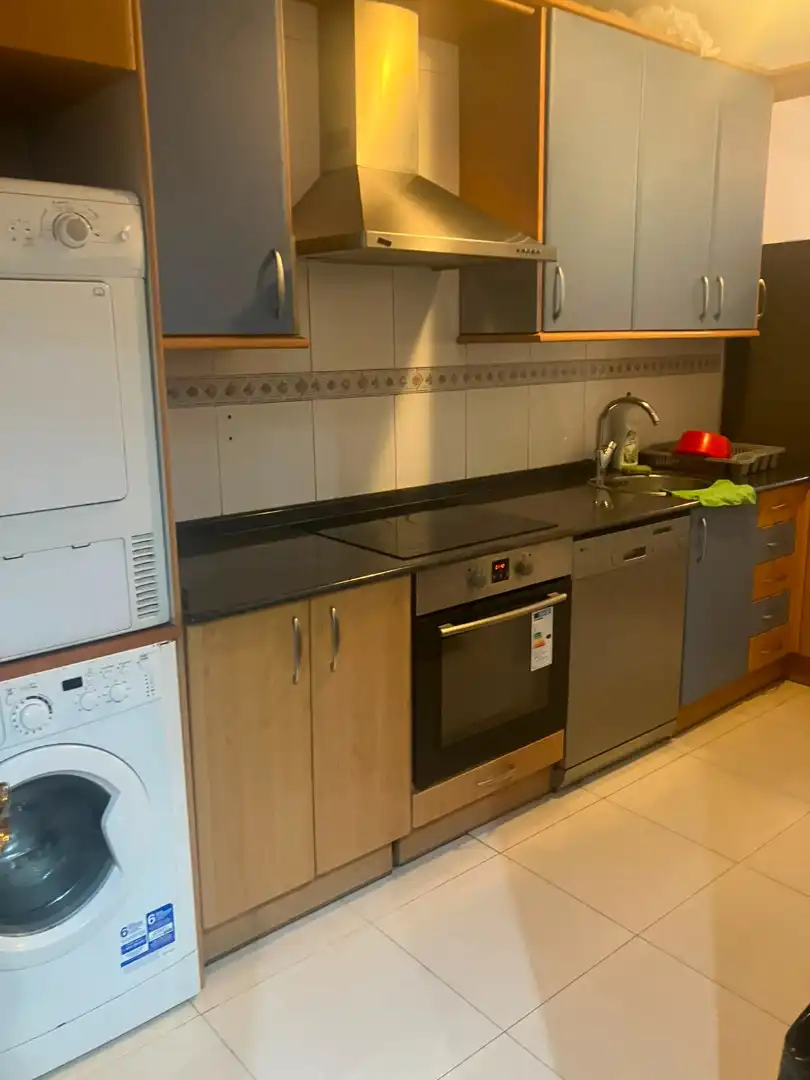 Kitchen of Flat for rent in Leioa  with Heating, Furnished and Oven