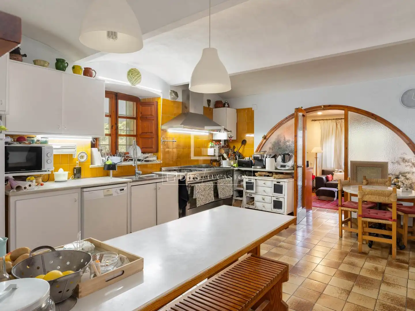 Kitchen of Country homes for sale in Anglès  with Air Conditioner, Private garden and Terrace