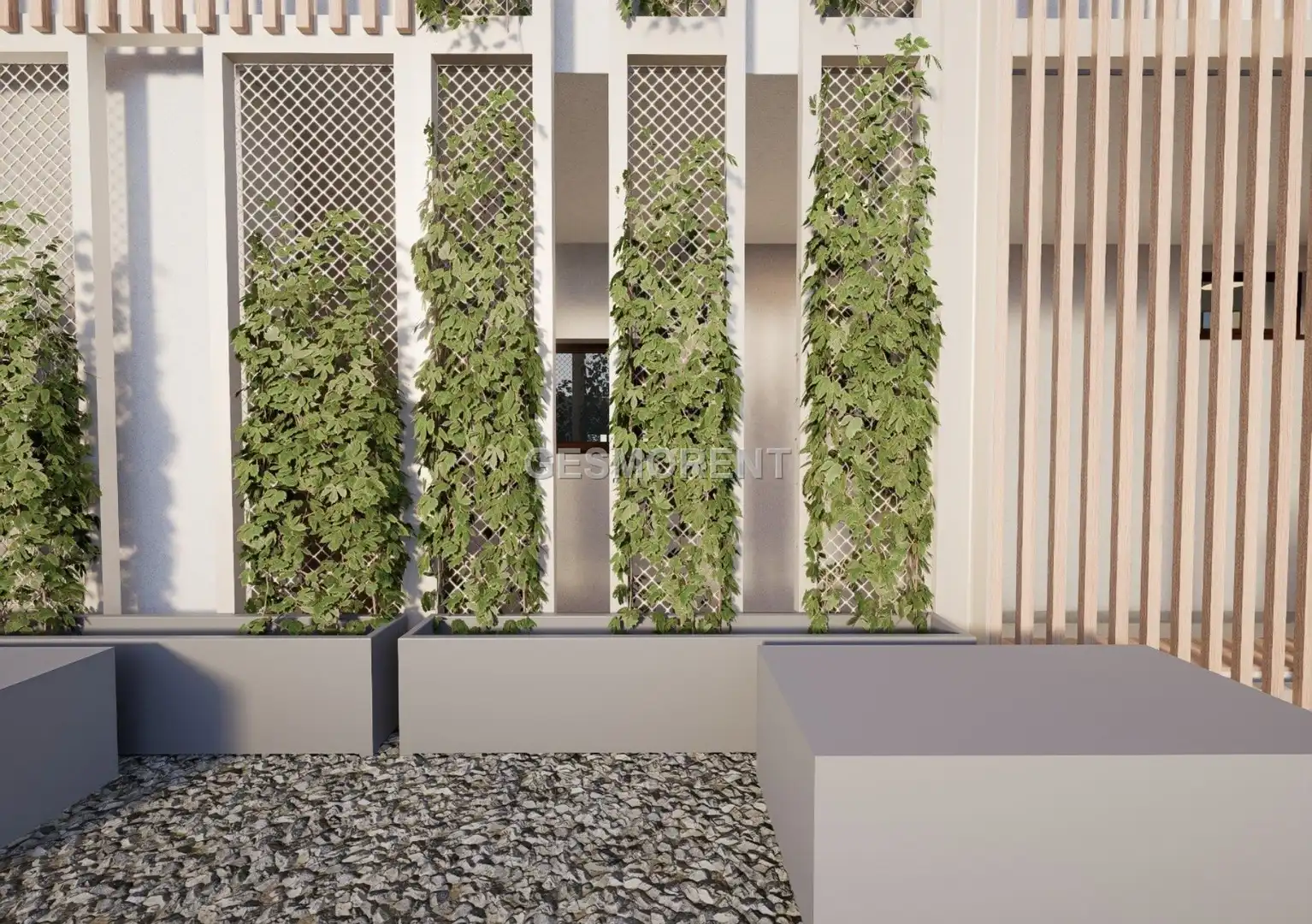 Terrassa de Oficina de lloguer en Nord