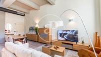 Sala d'estar de Loft de lloguer en  Barcelona Capital amb Aire condicionat