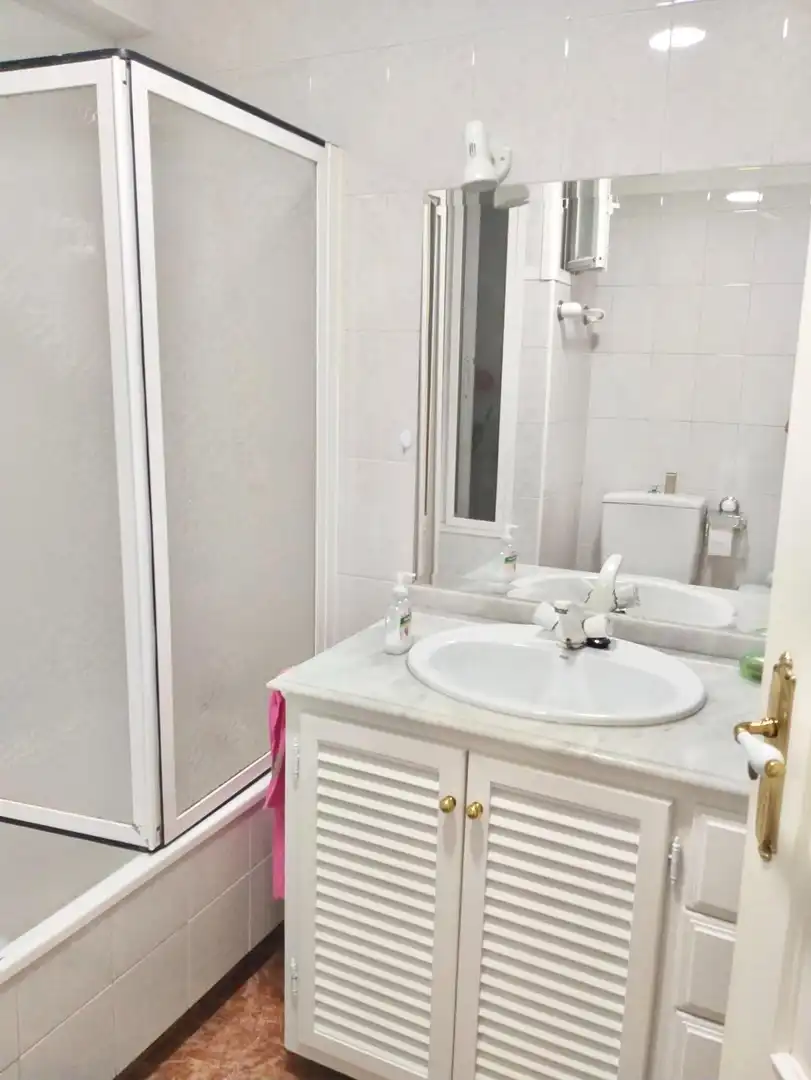 Baño de Piso de alquiler en Málaga con Amueblado