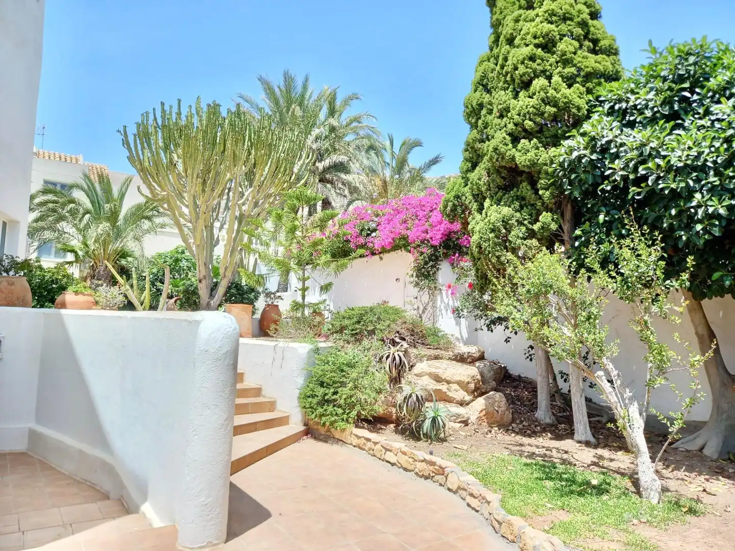 Jardín de Casa o chalet en venta en El Ejido con Aire acondicionado, Calefacción y Jardín privado
