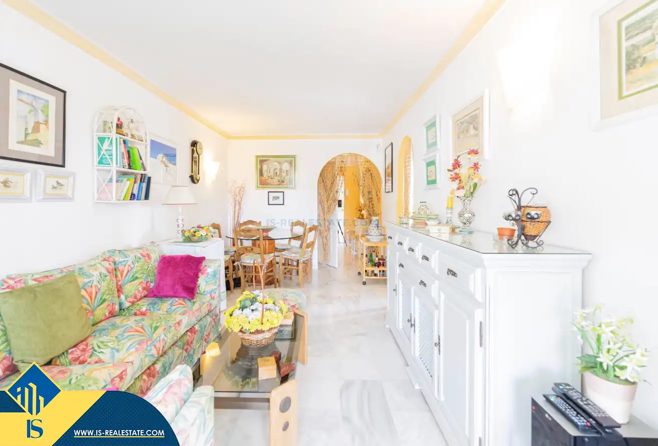 Comedor de Apartamento en venta en Marbella con Calefacción, Terraza y Amueblado