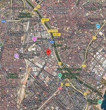 Vista exterior de Pis en venda en  Barcelona Capital