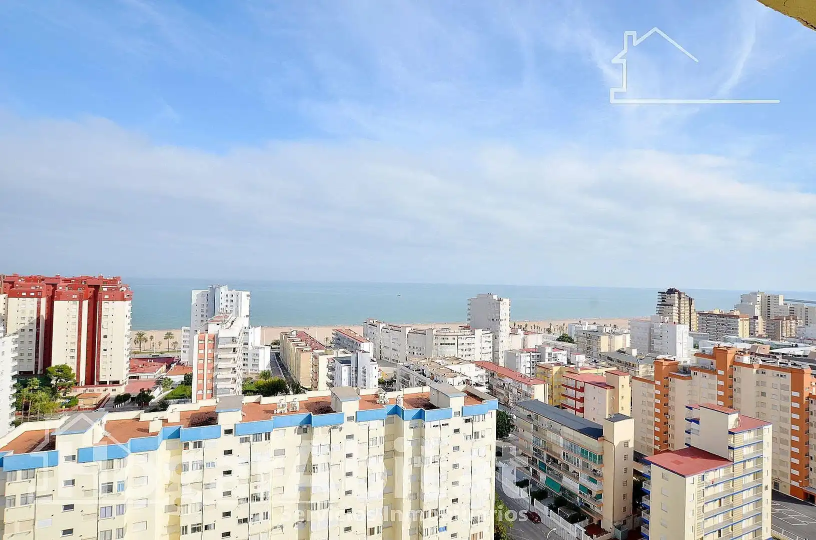 Exterior view of Flat for sale in Gandia  with Air Conditioner, Private garden and Community pool