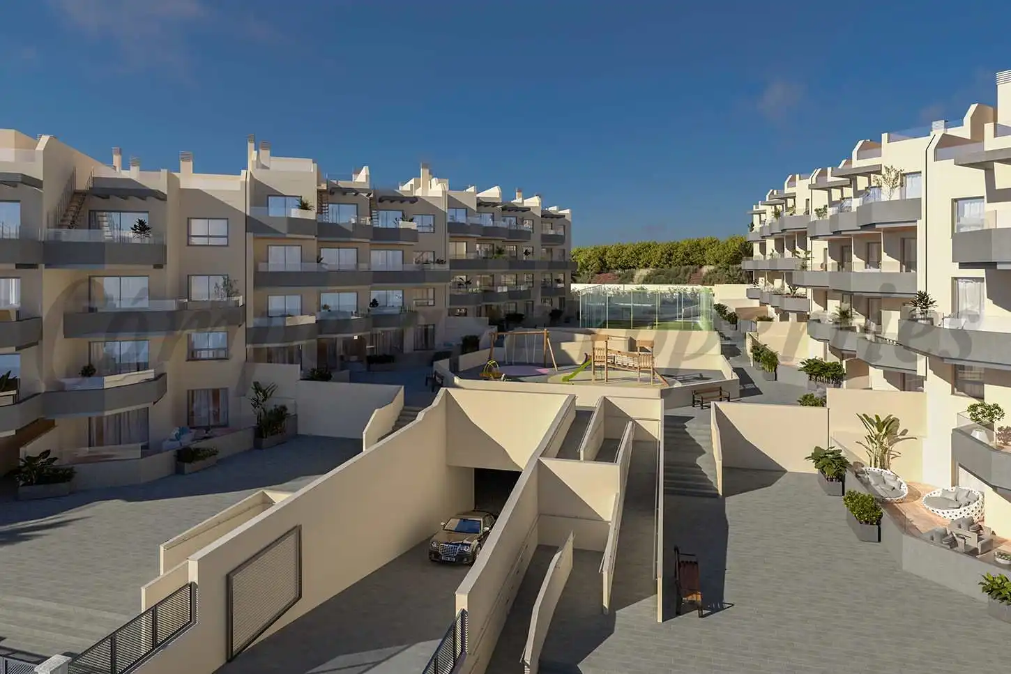 Appartement compact avec piscine à vendre à Urbanización Santa Rosa, imagen 4