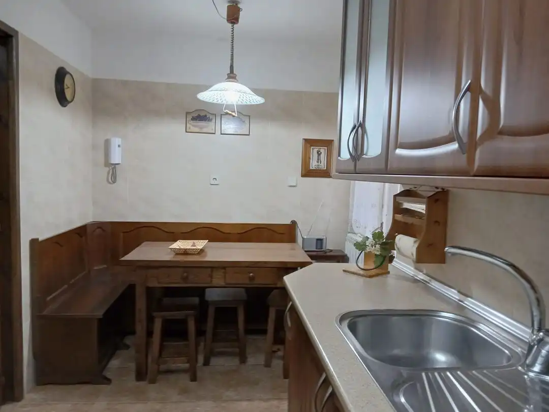 Küche von Wohnung zum Verkauf in Ezcaray mit Heizung, Privatgarten und Terrasse