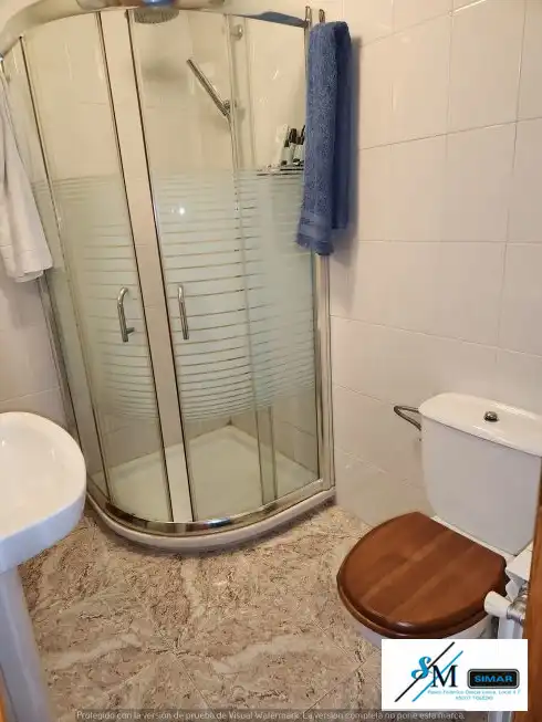 Baño de Casa adosada en venta en Numancia de la Sagra con Aire acondicionado, Calefacción y Jardín privado