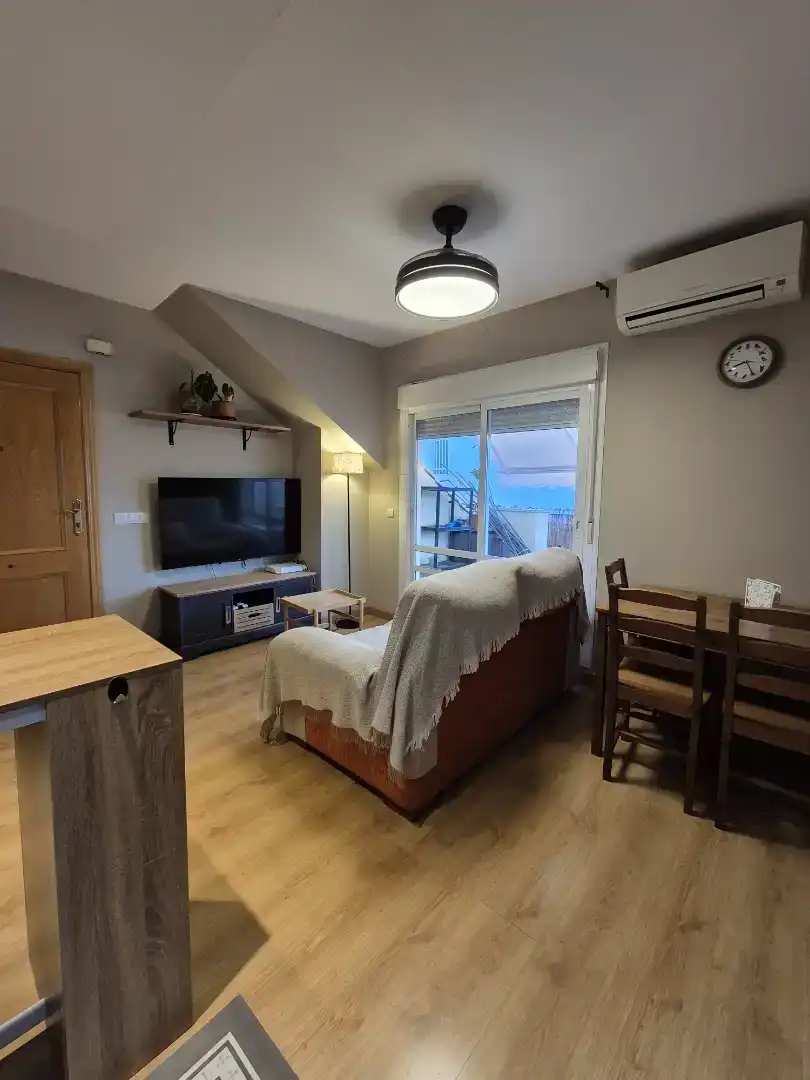 Sala de estar de Piso en venta en Mijas con Aire acondicionado y Balcón