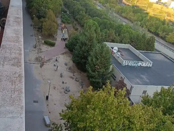 Vista exterior de Ático en venta en  Madrid Capital con Terraza