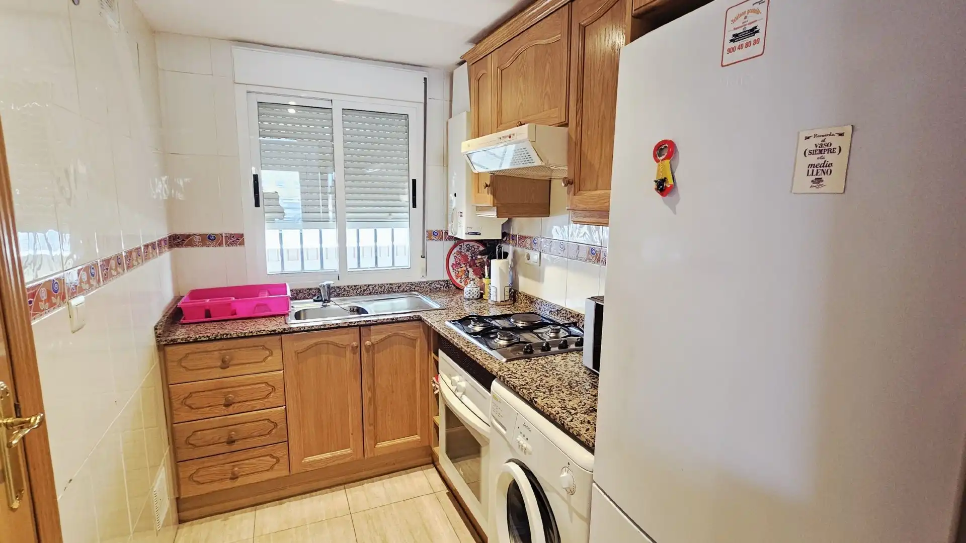Cocina de Apartamento en venta en Oropesa del Mar / Orpesa con Aire acondicionado, Calefacción y Terraza