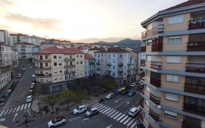 Exterior view of Flat for sale in Ourense Capital   with Heating, Parquet flooring and Furnished