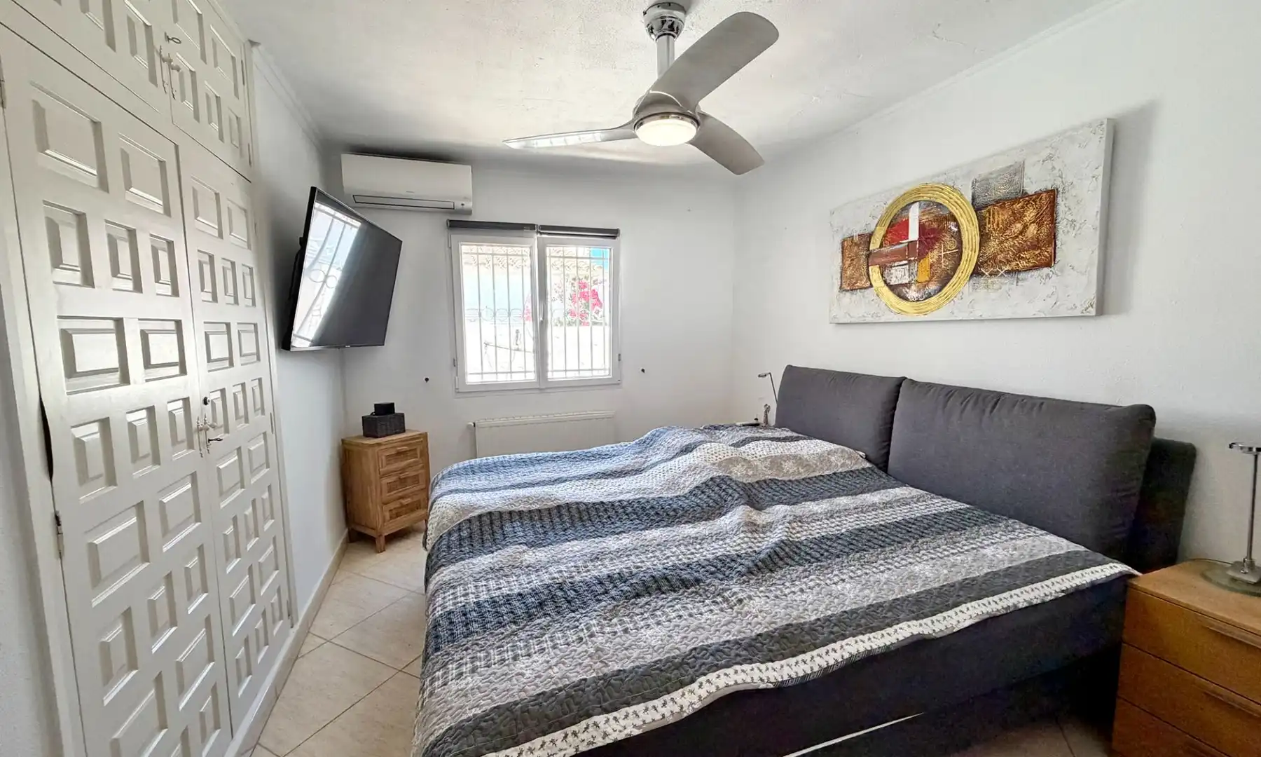 Bedroom of Houses for sale in Dénia  with Air Conditioner, Heating and Private garden