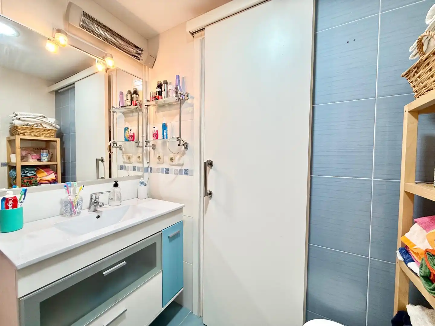 Bathroom of Flat for rent in Pilar de la Horadada  with Air Conditioner, Heating and Furnished