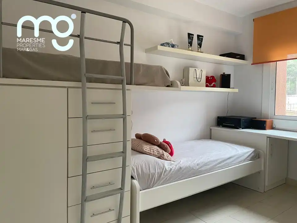 Bedroom of Flat for rent in Sant Vicenç de Montalt  with Air Conditioner, Heating and Terrace