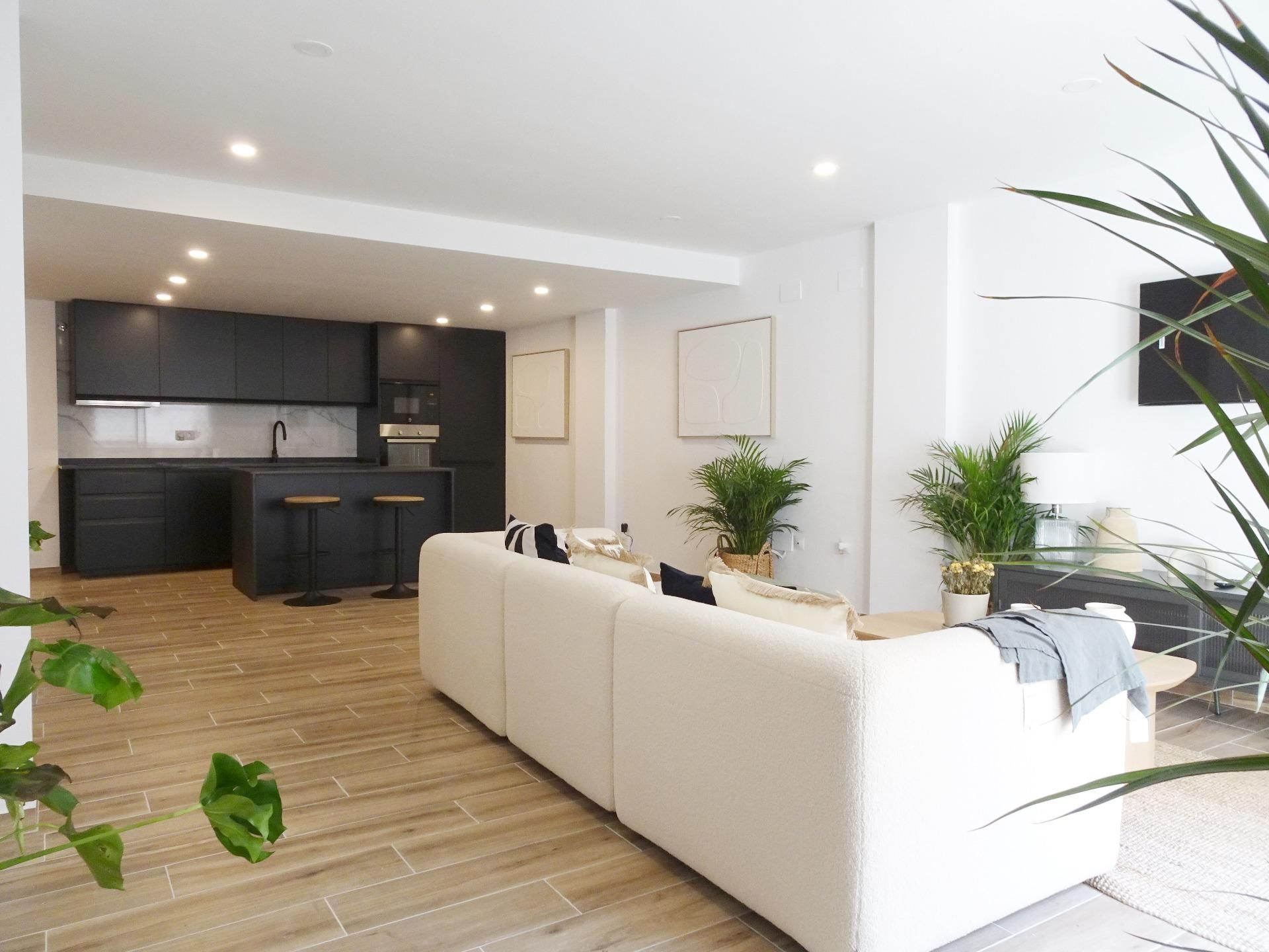 Sala d'estar de Pis en venda en Málaga Capital amb Aire condicionat i Calefacció