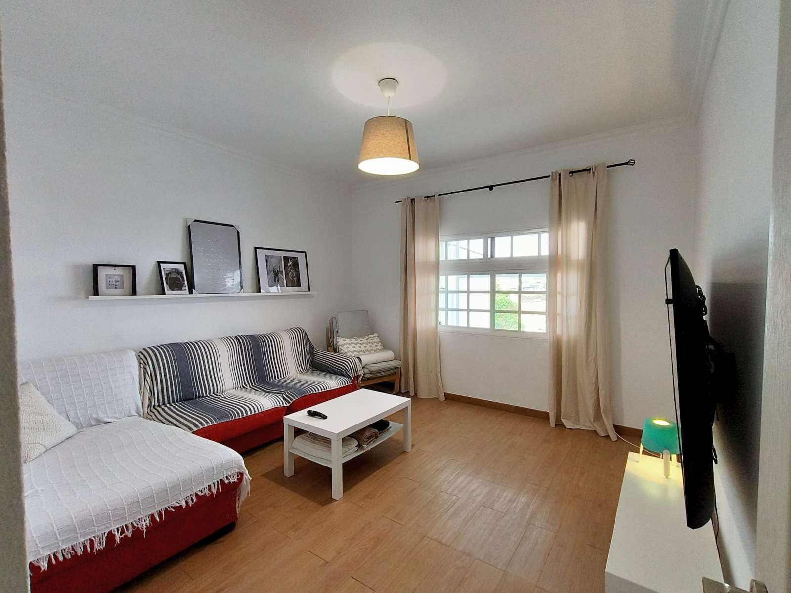 Sala d'estar de Apartament per a compartir en Las Palmas de Gran Canaria amb Terrassa