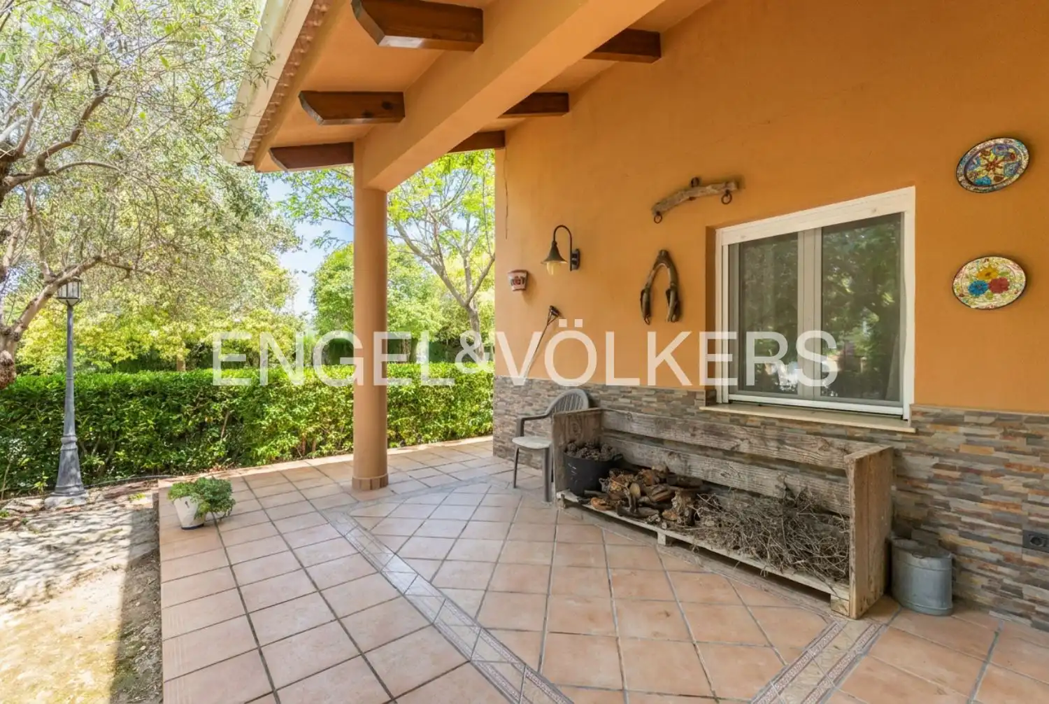 Terraza de Casa o chalet en venta en Enguera con Aire acondicionado, Calefacción y Jardín privado