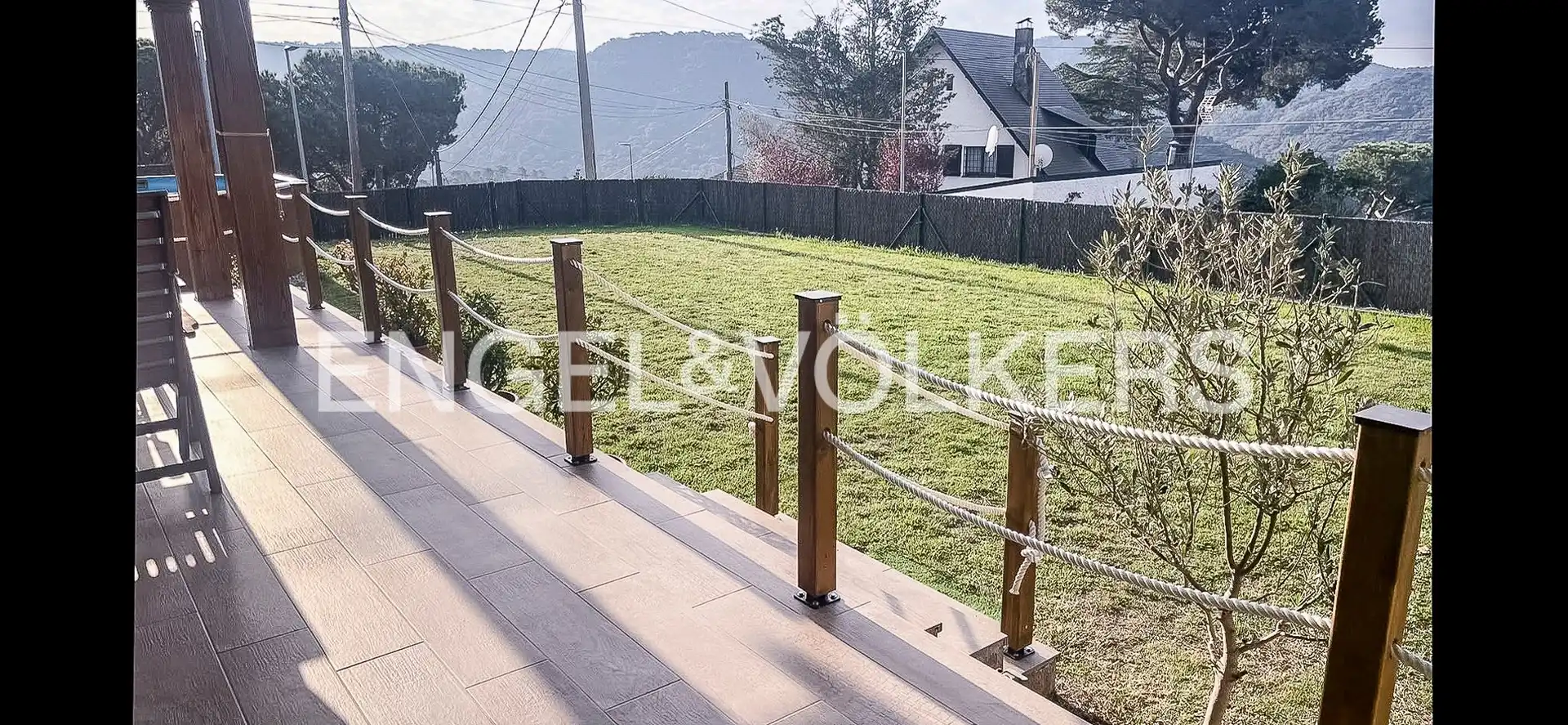 Terraza de Casa o chalet en venta en Vilanova del Vallès con Aire acondicionado, Calefacción y Jardín privado