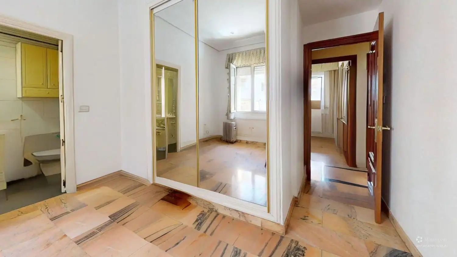 Bedroom of Flat for sale in Sevilla  with Air Conditioner, Heating and Terrace