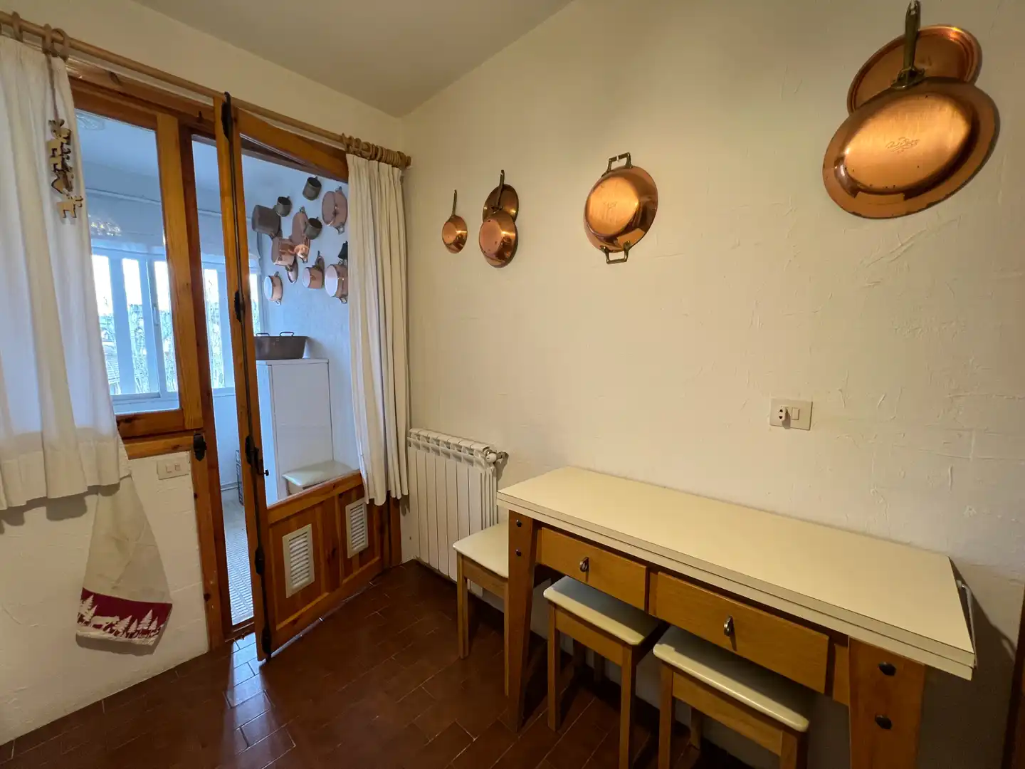 Kitchen of Attic for sale in Jaca  with Terrace and Community pool