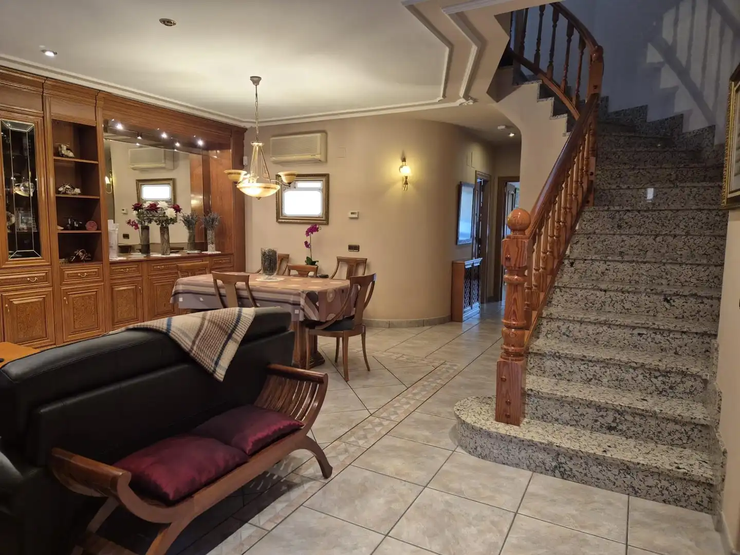 Comedor de Casa adosada en venta en Llíria con Jardín privado
