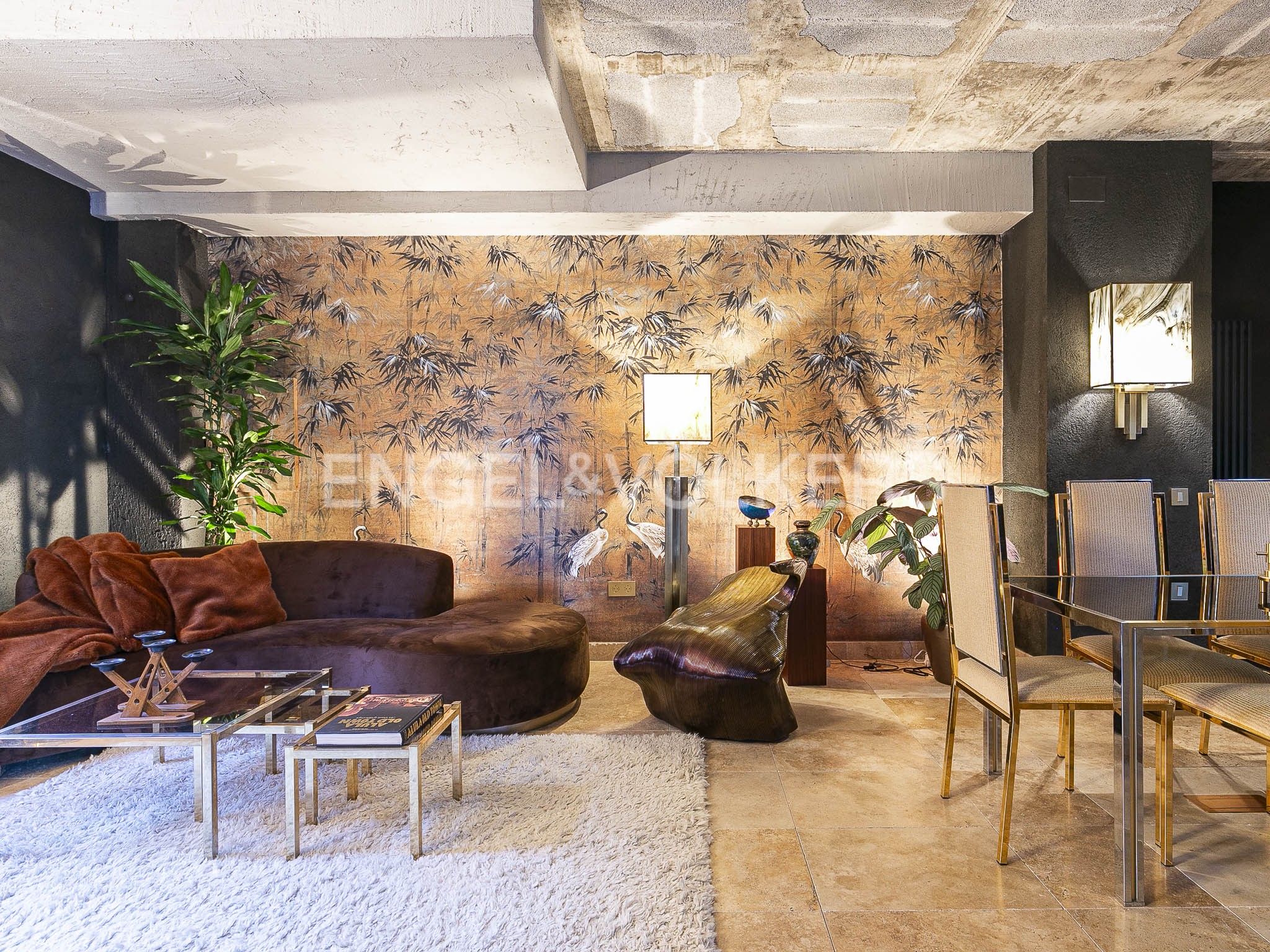 Sala d'estar de Dúplex en venda en  Barcelona Capital amb Calefacció