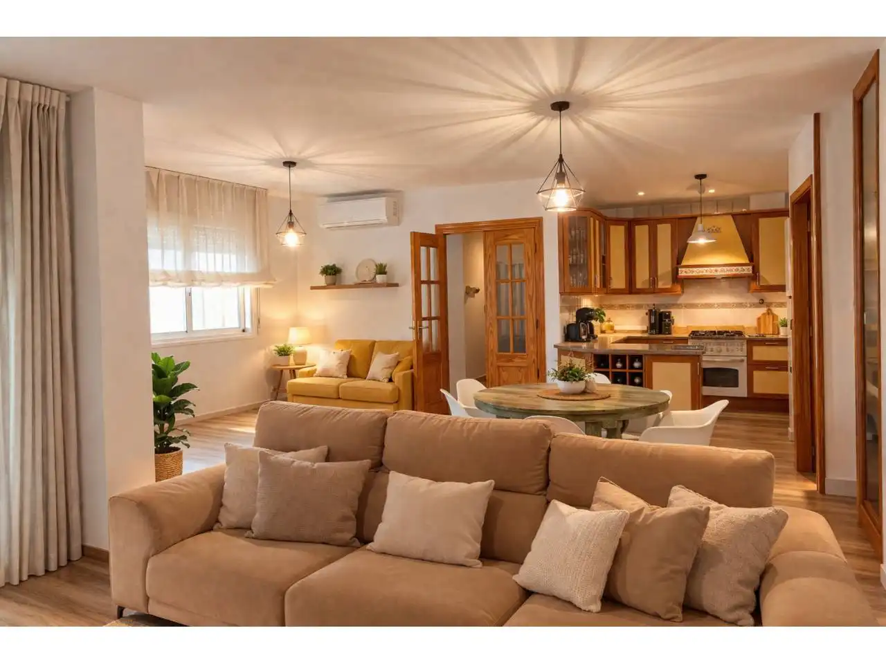 Living room of Detached homes for sale in El Ejido  with Air Conditioner, Heating and Private garden