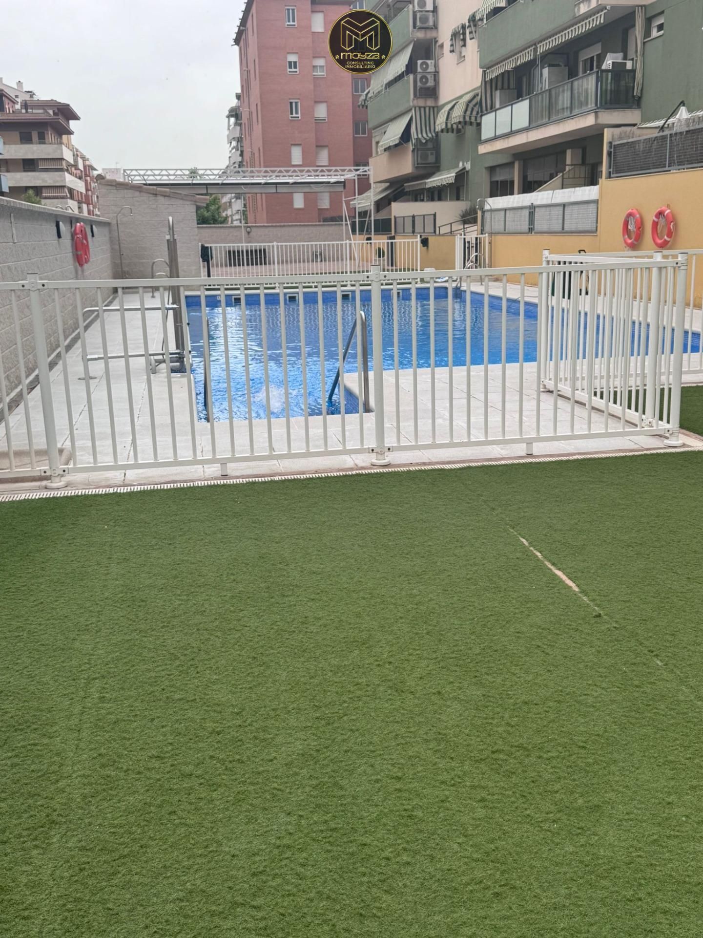 Swimming pool of Flat for sale in  Jaén Capital  with Air Conditioner, Terrace and Storage room
