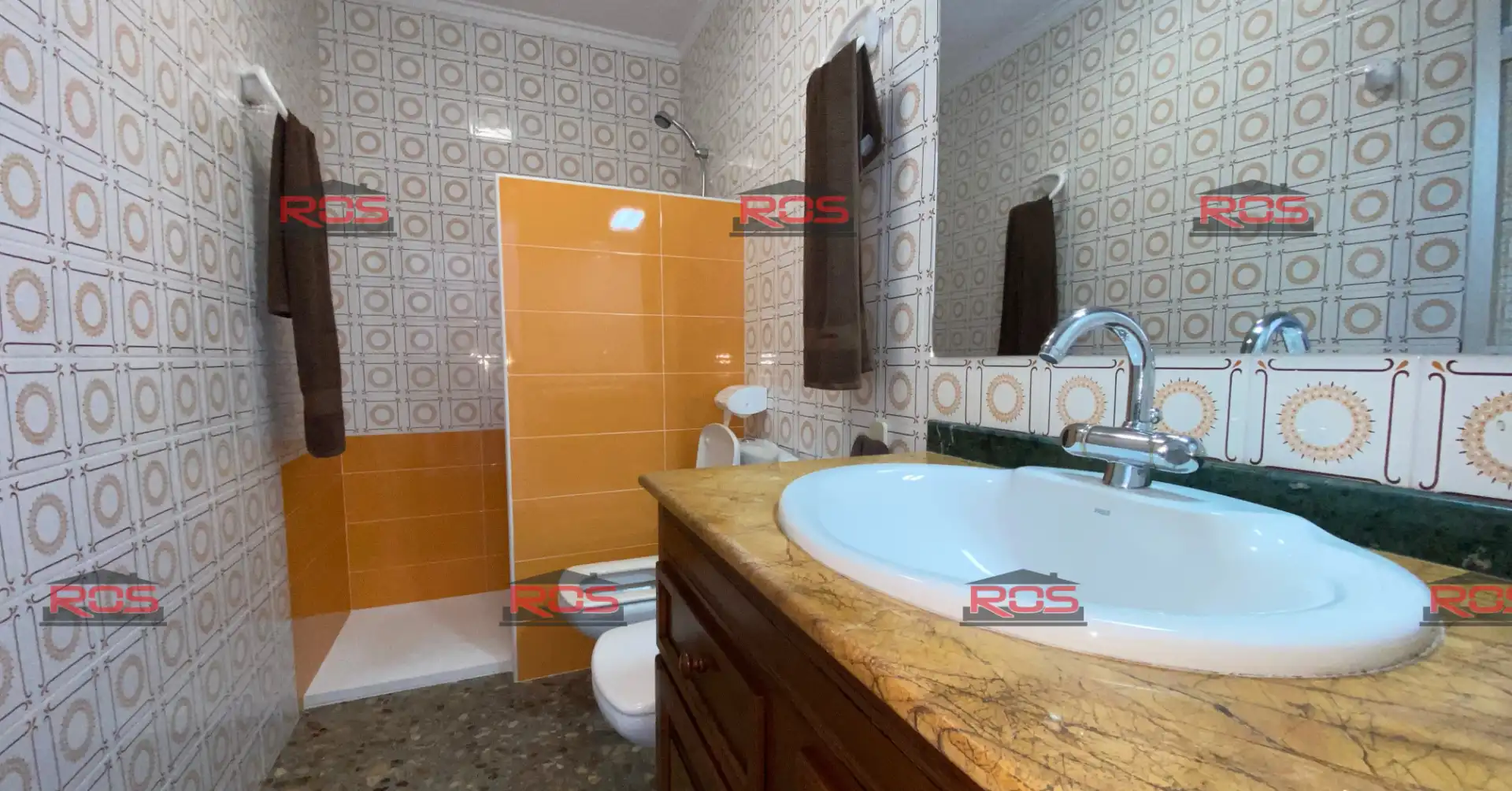 Baño de Casa o chalet en venta en San Pedro del Pinatar con Aire acondicionado, Terraza y Amueblado