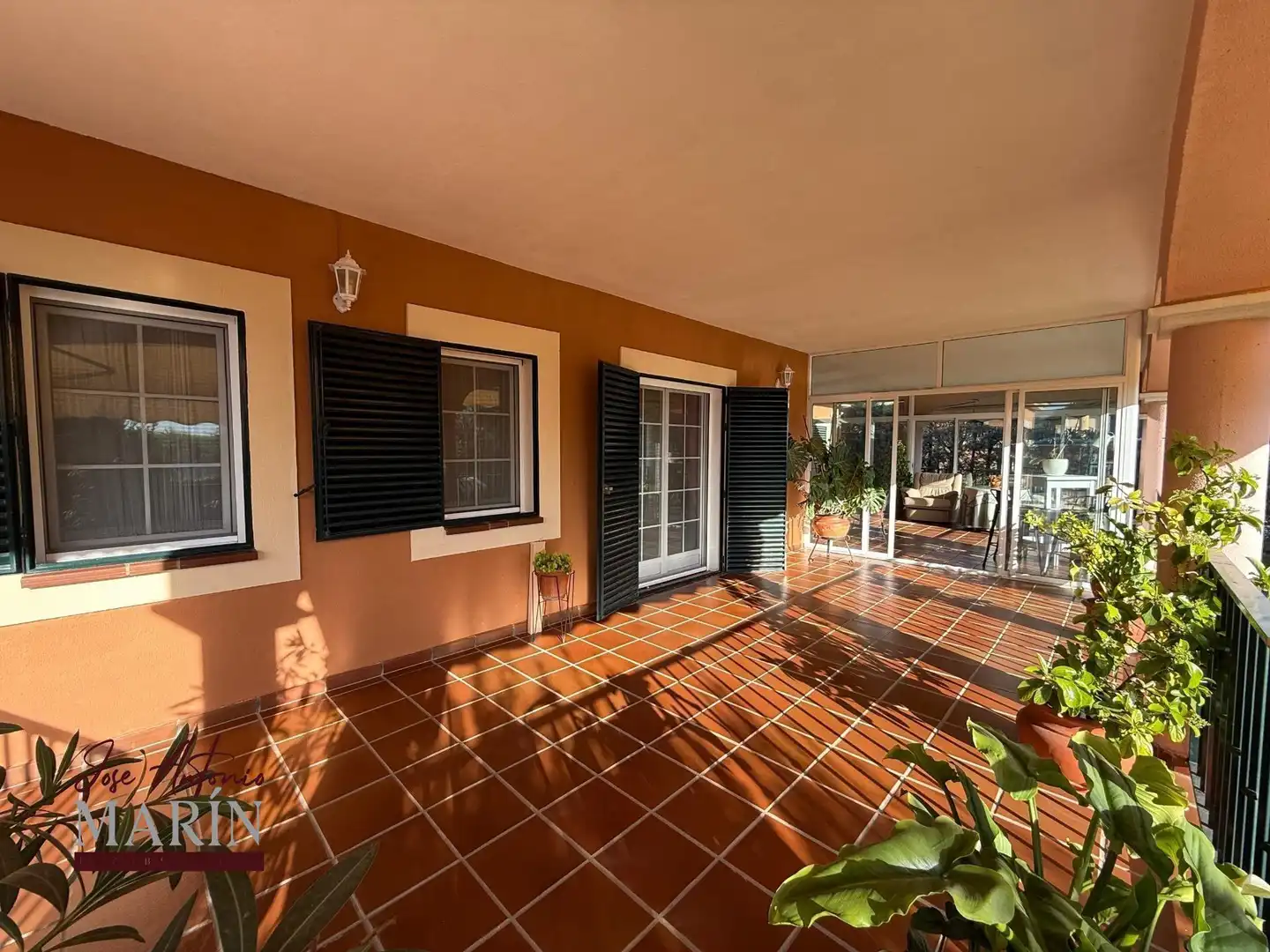 Terraza de Casa o chalet en venta en Badajoz con Aire acondicionado, Calefacción y Jardín privado
