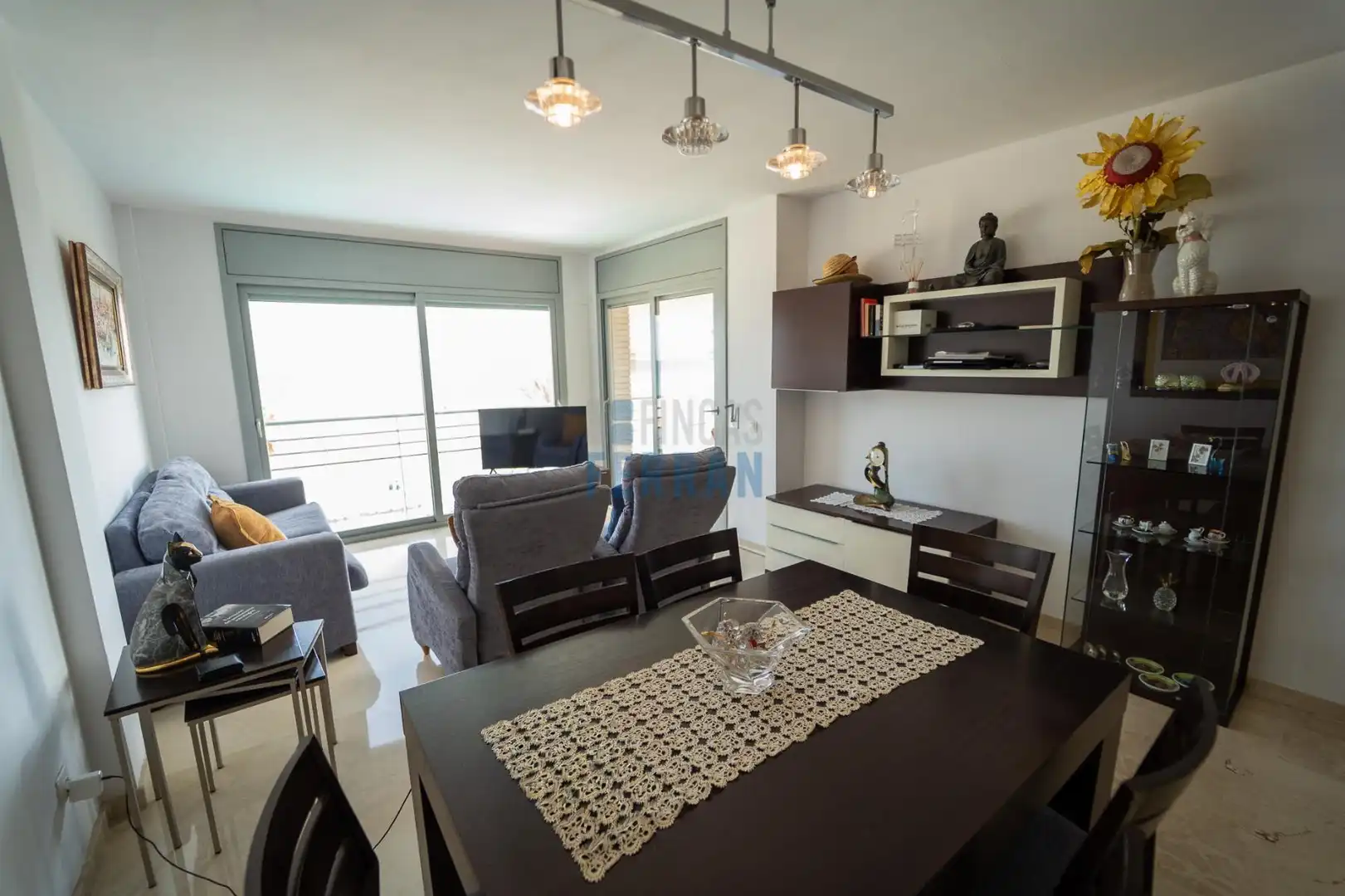 Wohnzimmer von Dachboden zum Verkauf in El Vendrell mit Klimaanlage, Terrasse und Abstellraum