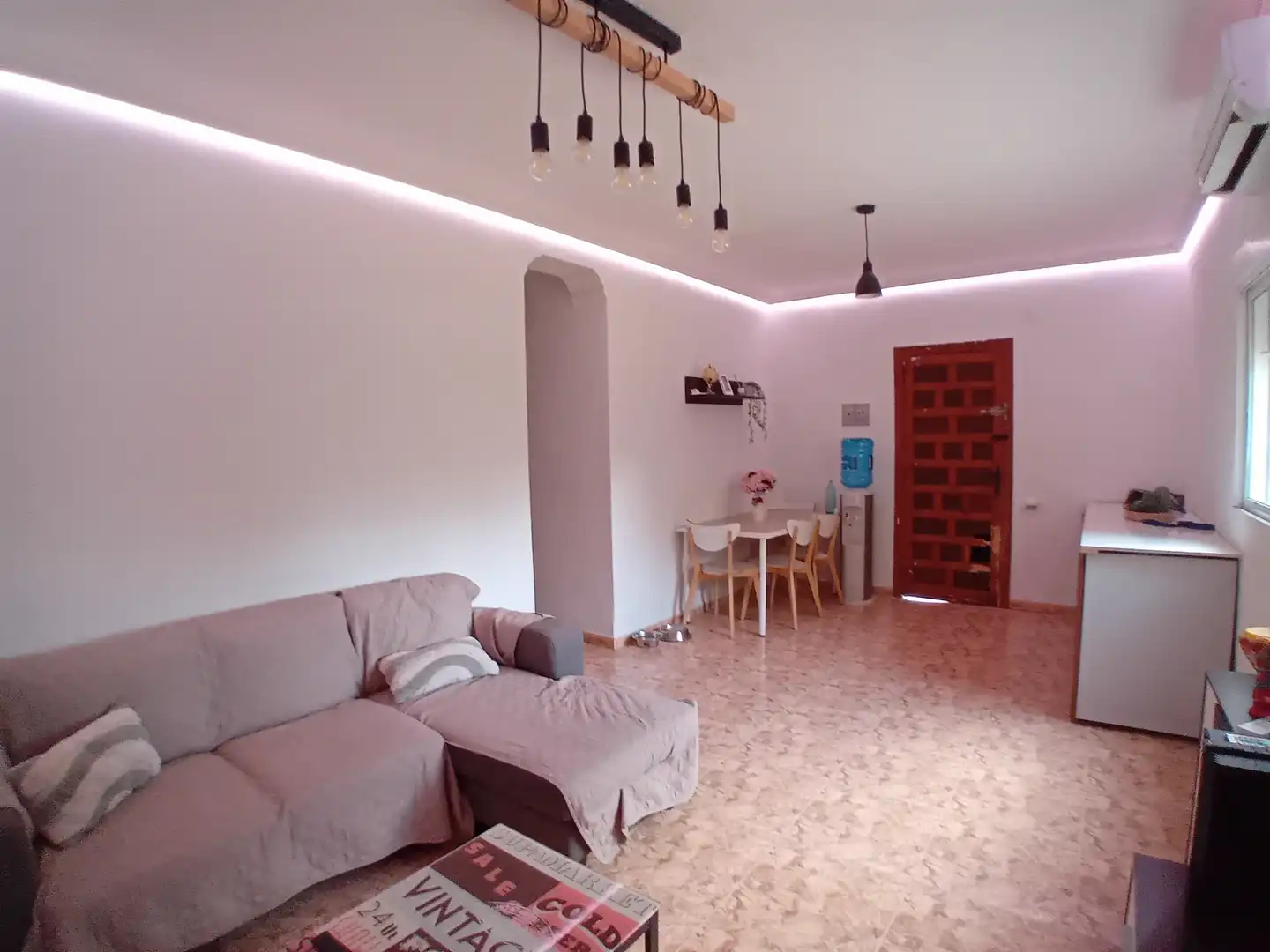 Sala de estar de Casa o chalet en venta en Godelleta con Jardín privado, Terraza y Piscina