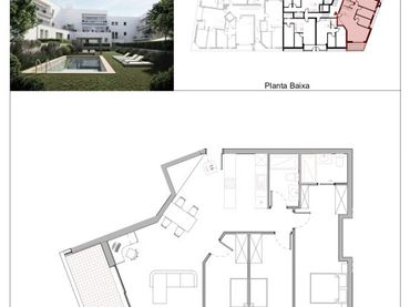 Appartement avec piscine à vendre à Castell d'Aro