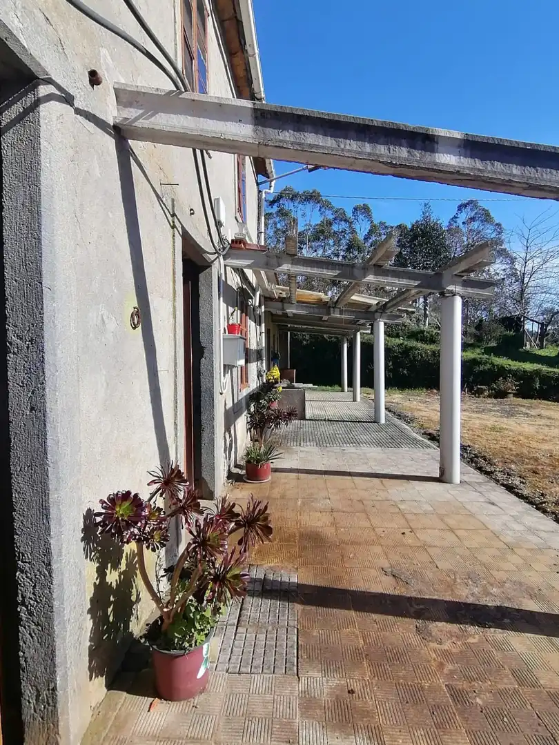 Vista exterior de Finca rústica en venda en Cerdido amb Jardí privat i Traster