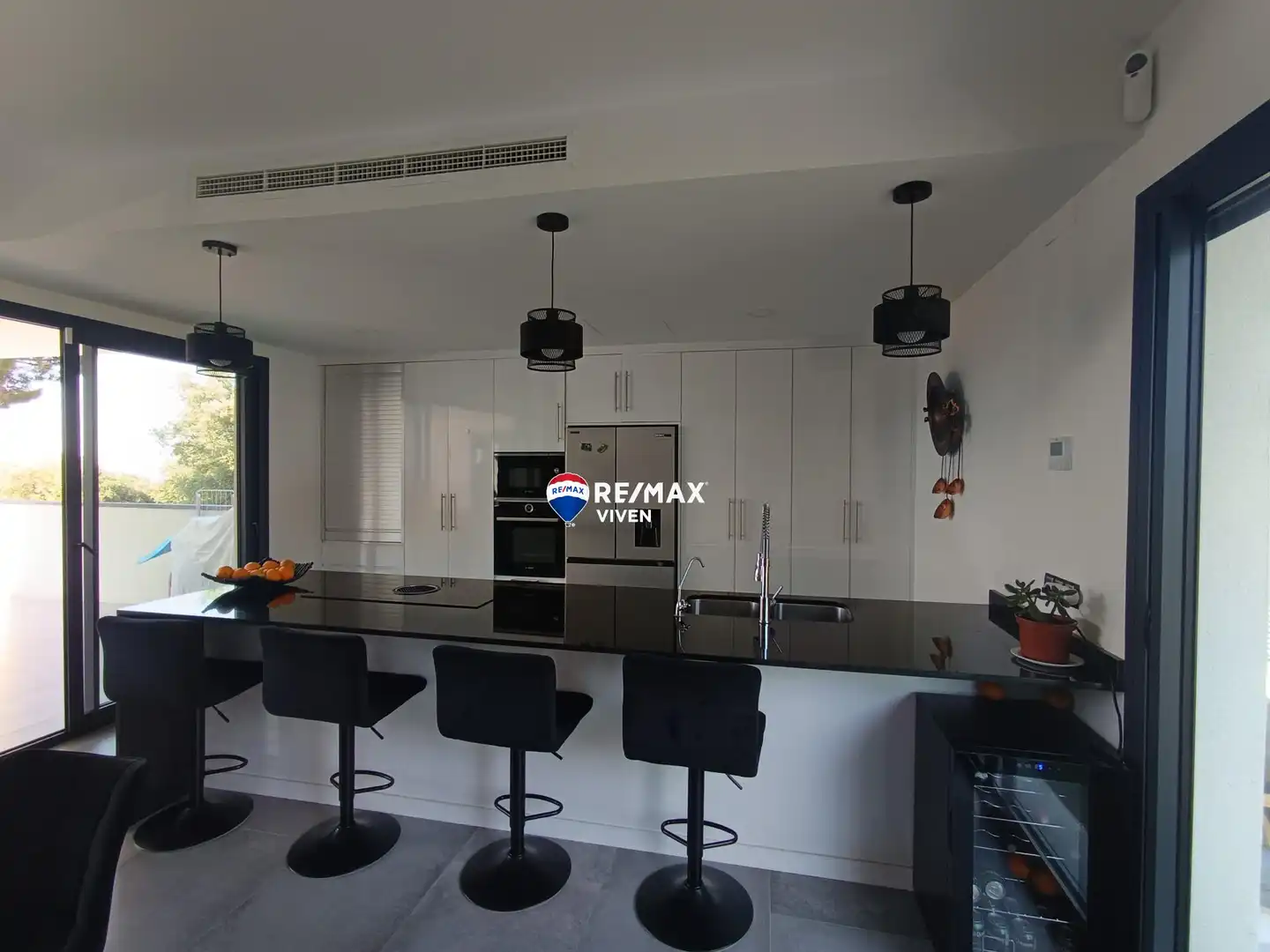 Cocina de Casa o chalet en venta en Caldes de Montbui con Calefacción, Jardín privado y Terraza