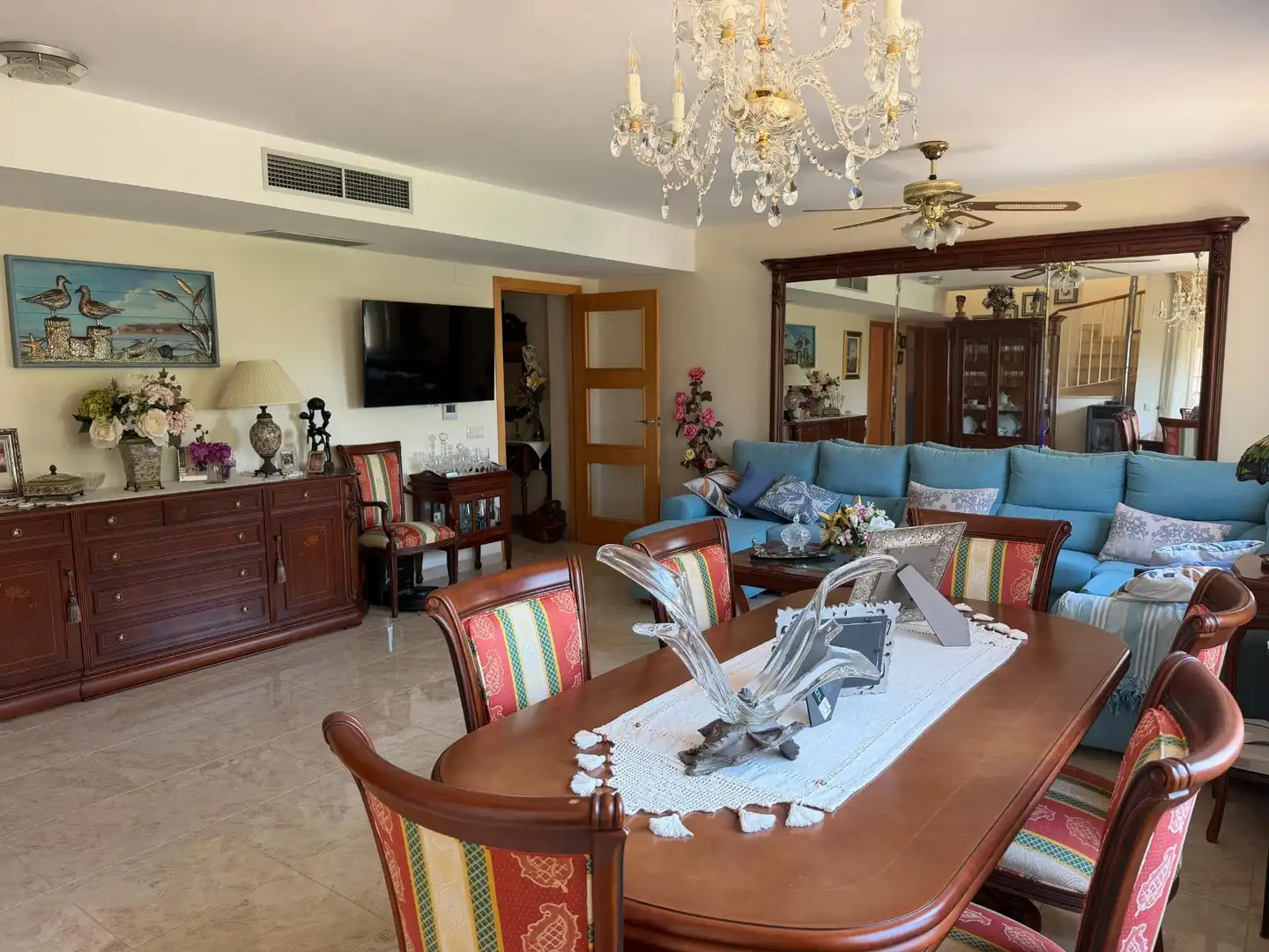 Sala d'estar de Àtic en venda en Jávea / Xàbia amb Aire condicionat, Calefacció i Terrassa