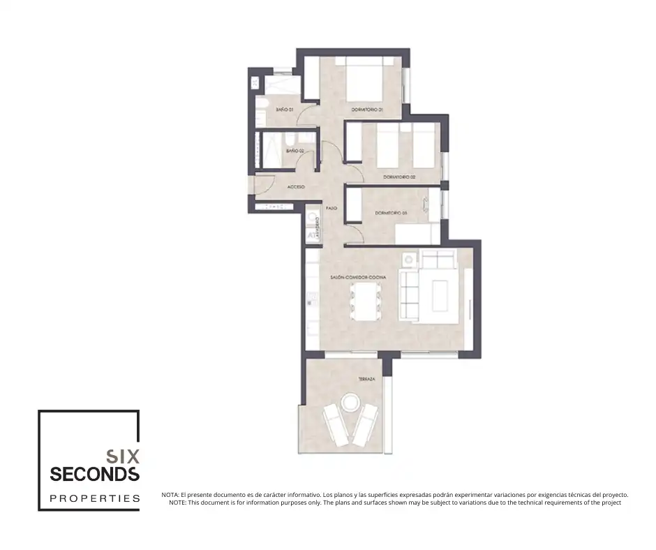 Appartement compact avec piscine à vendre à Zona Levante - Playa Fossa, imagen 26