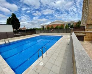 Swimming pool of Flat for sale in  Logroño  with Air Conditioner, Parquet flooring and Terrace