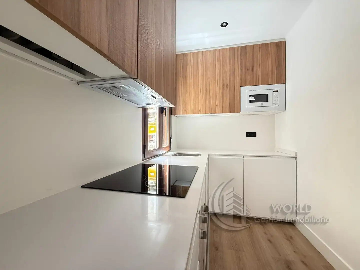 Cocina de Piso de alquiler en Madrid con Aire acondicionado, Calefacción y Amueblado