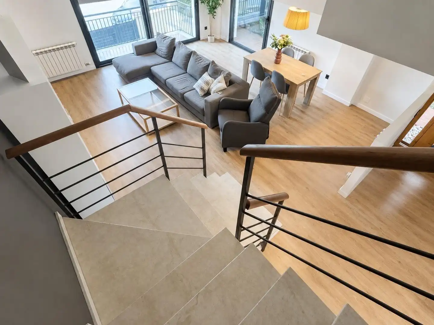 Sala de estar de Casa o chalet en venta en Argentona con Aire acondicionado, Calefacción y Parquet
