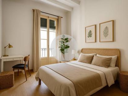 Bedroom of Flat for sale in  Barcelona Capital  with Balcony