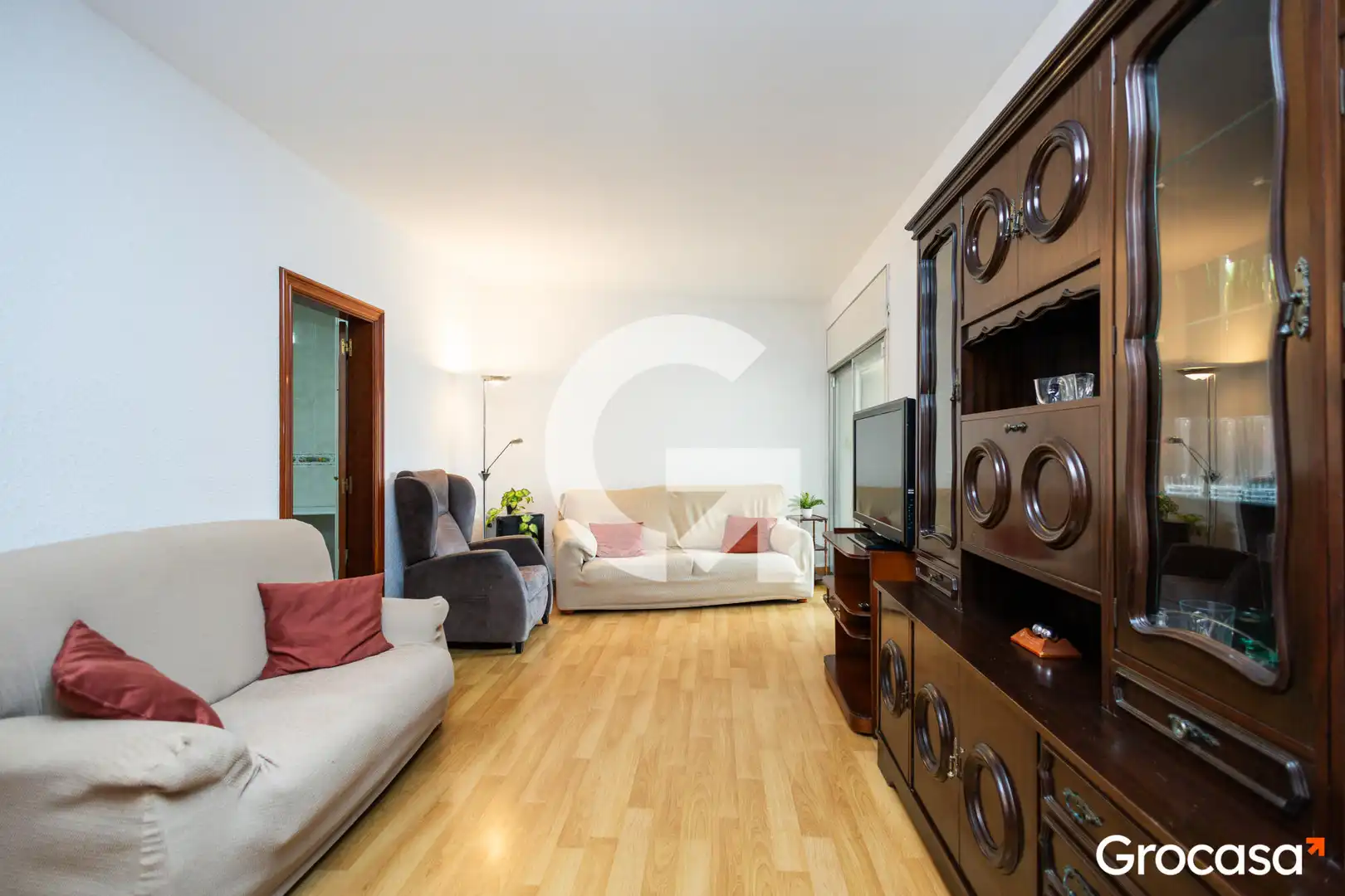 Sala d'estar de Pis en venda en Castelldefels amb Forn i Balcó