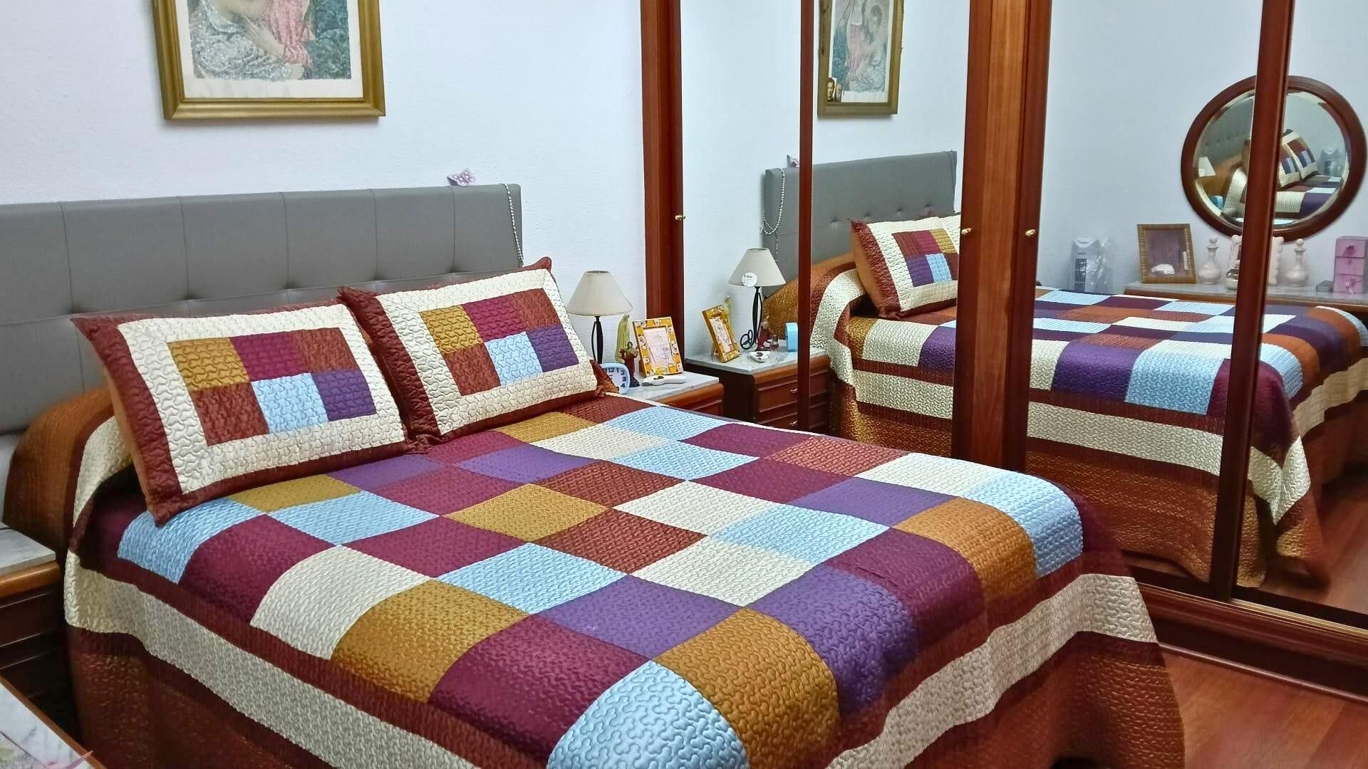 Bedroom of Flat for sale in  Córdoba Capital  with Air Conditioner and Parquet flooring