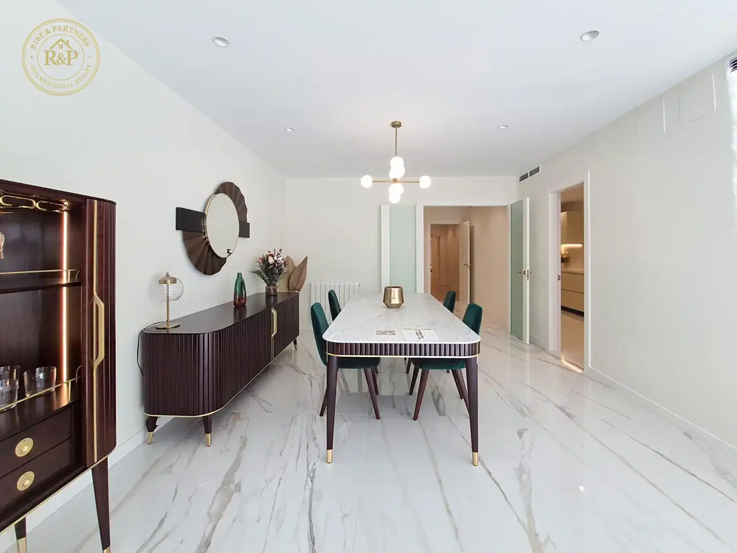 Dining room of Flat for sale in Barcelona  with Heating, Storage room and Swimming Pool